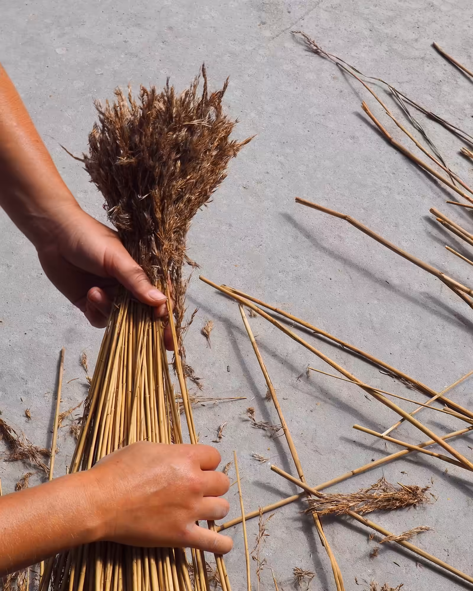 Klargøring af tækkerør